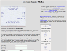 Tablet Screenshot of customreceipt.com
